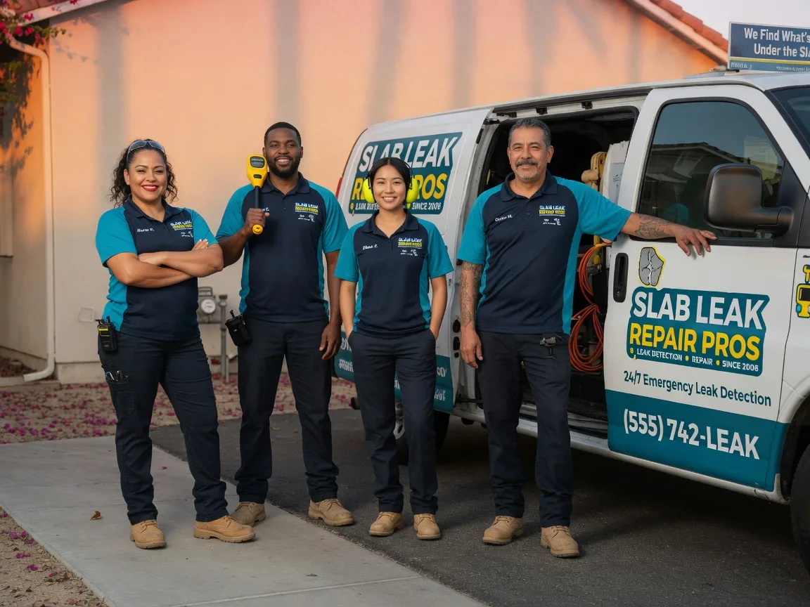 Slab Leak Repair company in Edinburg, IL